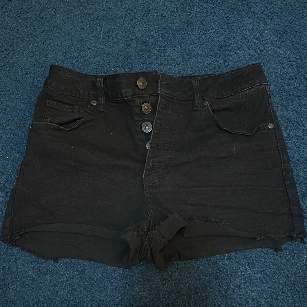 Rewash Black Jean Shorts for Women